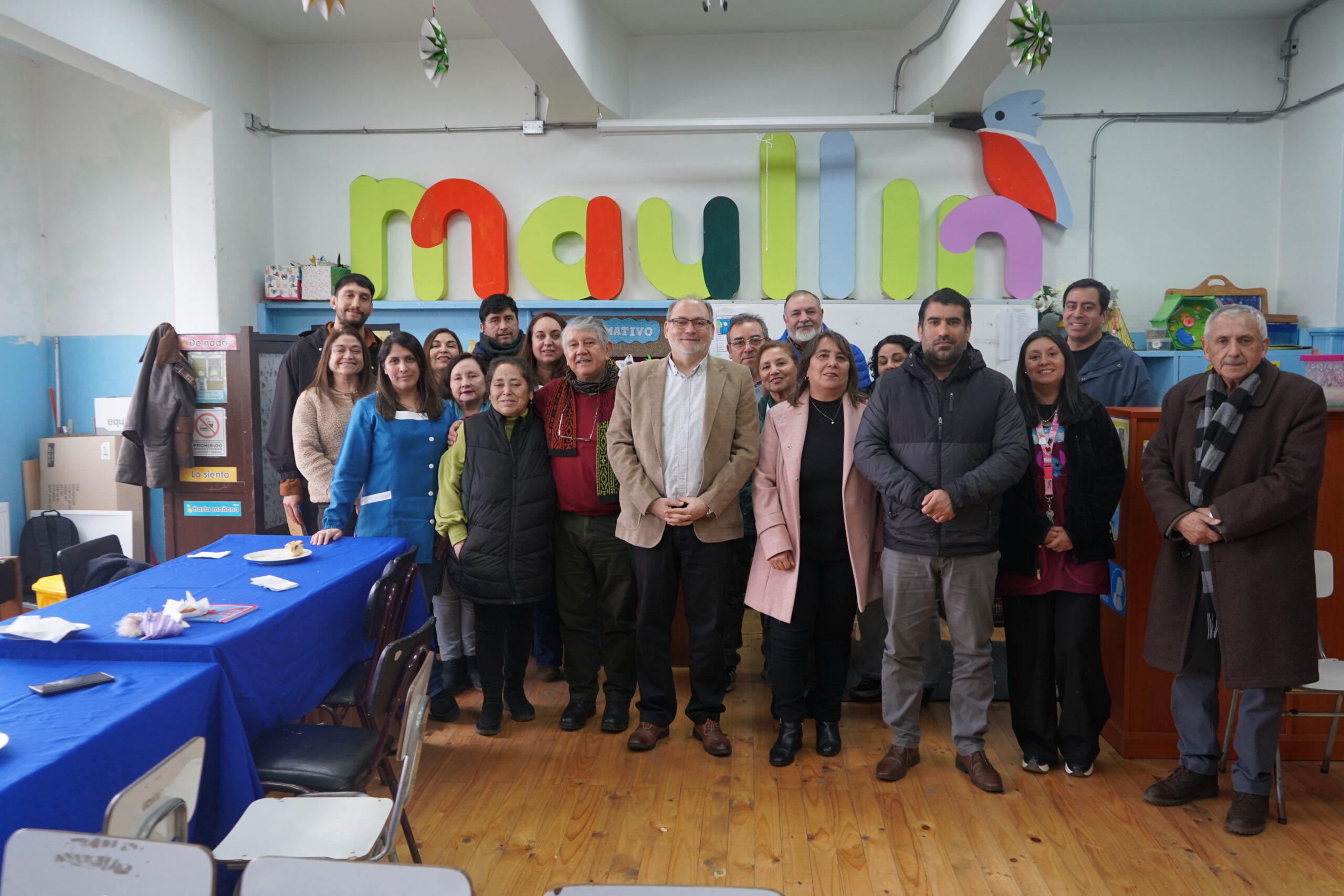 Director Ejecutivo del SLEP del Reloncaví visita establecimientos educacionales de Maullín