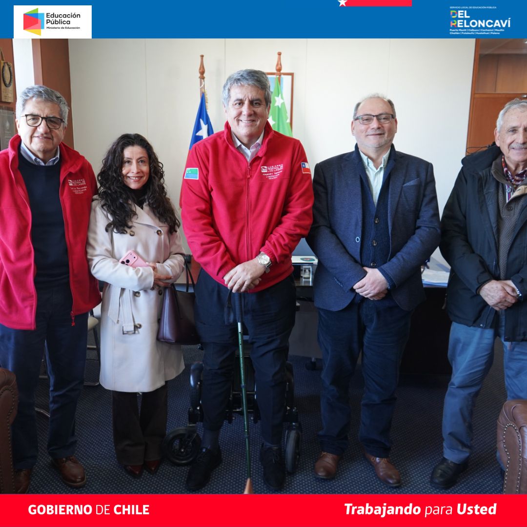 SLEP DEL RELONCAVÍ FORTALECE LA COORDINACIÓN REGIONAL CON EL GOBERNADOR DE LOS LAGOS
